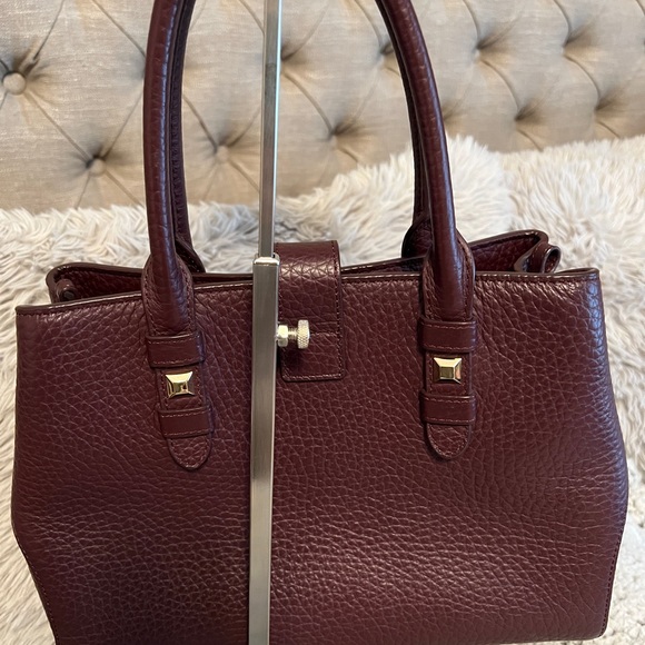 Furla Genuine Leather Bag with Gold and Brown Accents EUC beautiful fall color! - Picture 7 of 16